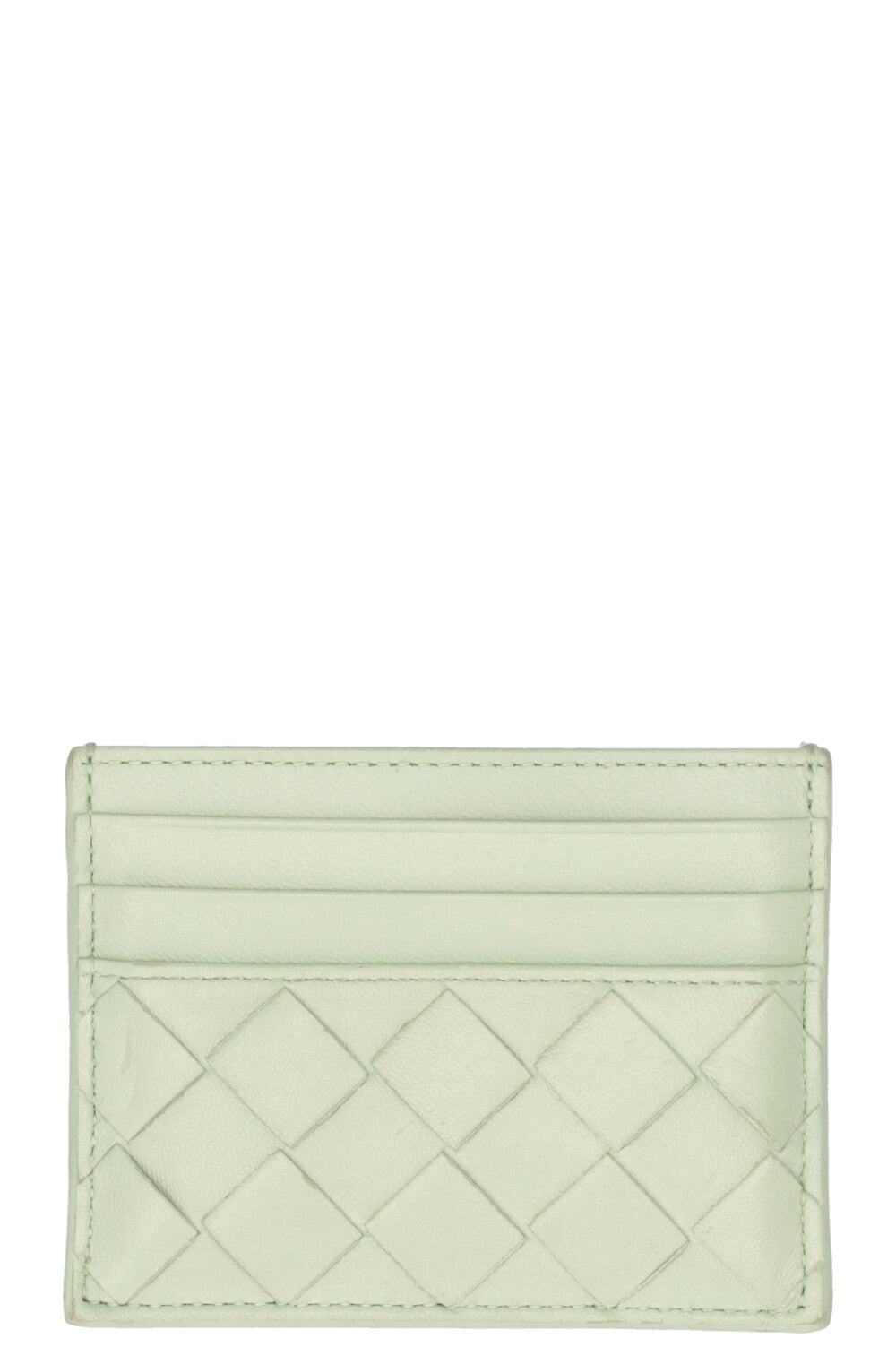 BOTTEGA VENETA Intrecciato Card Holder Mint