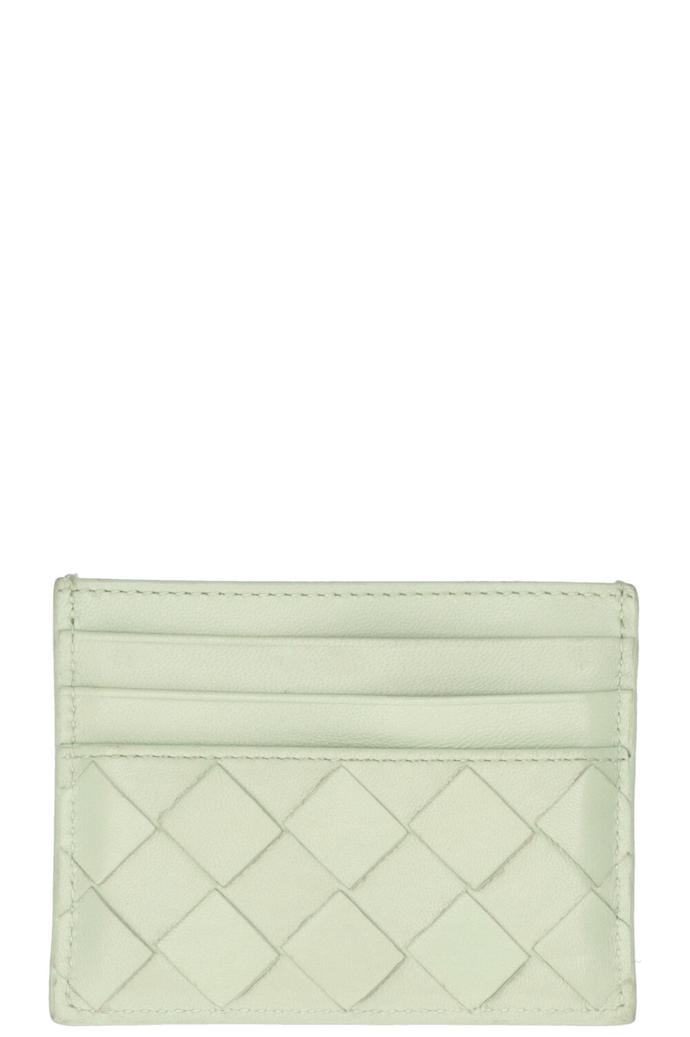 BOTTEGA VENETA Intrecciato Card Holder Mint