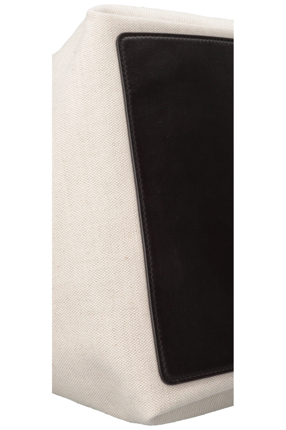 BOTTEGA VENETA Large Flip Flap Tote Canvas Off-White