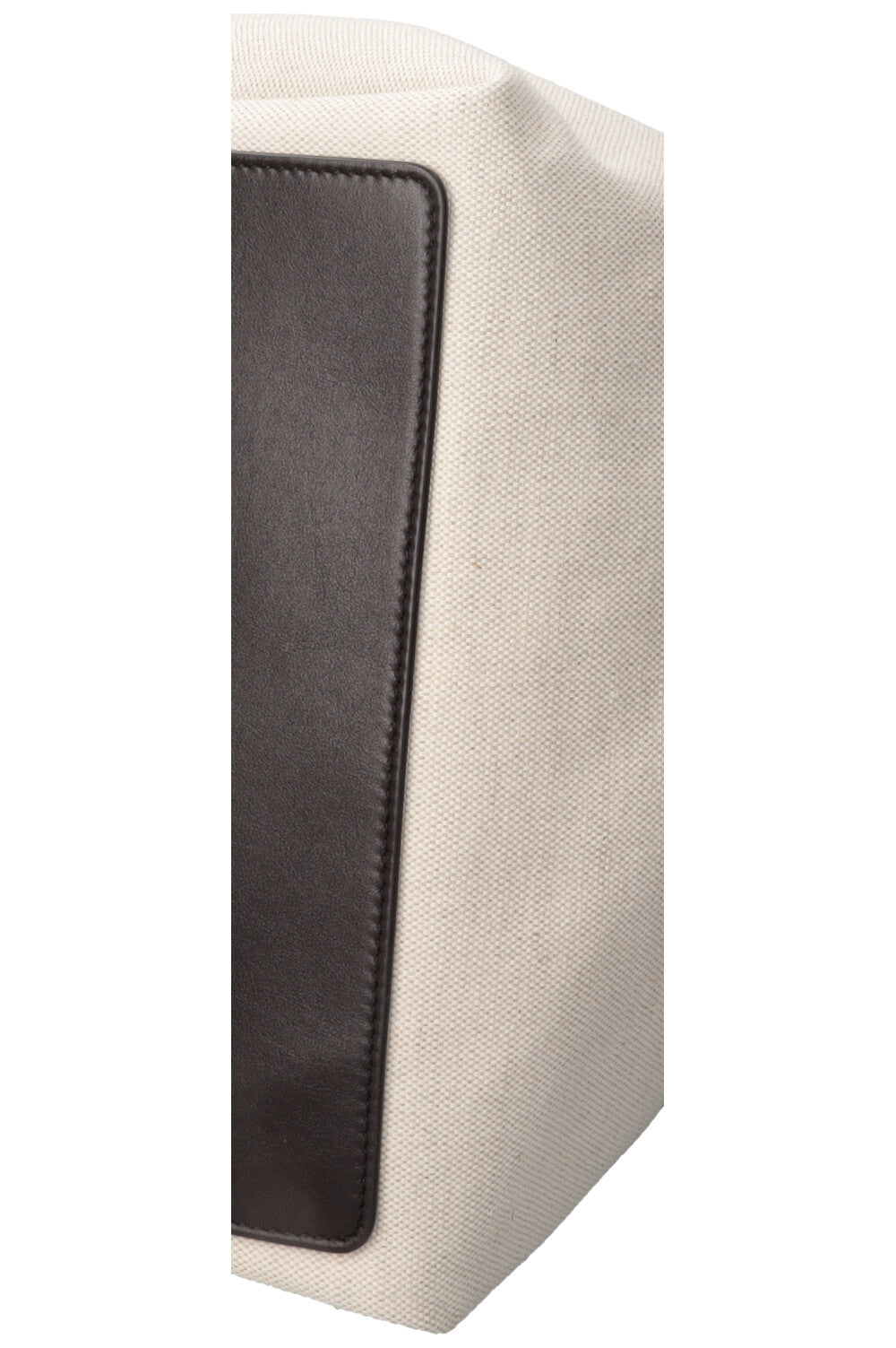 BOTTEGA VENETA Large Flip Flap Tote Canvas Off-White