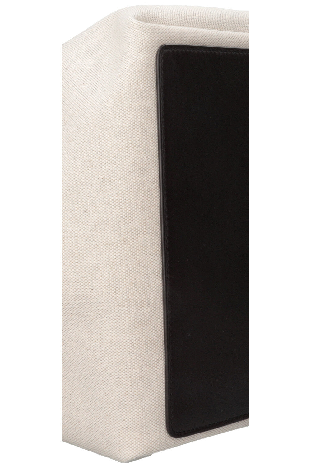 BOTTEGA VENETA Large Flip Flap Tote Canvas Off-White