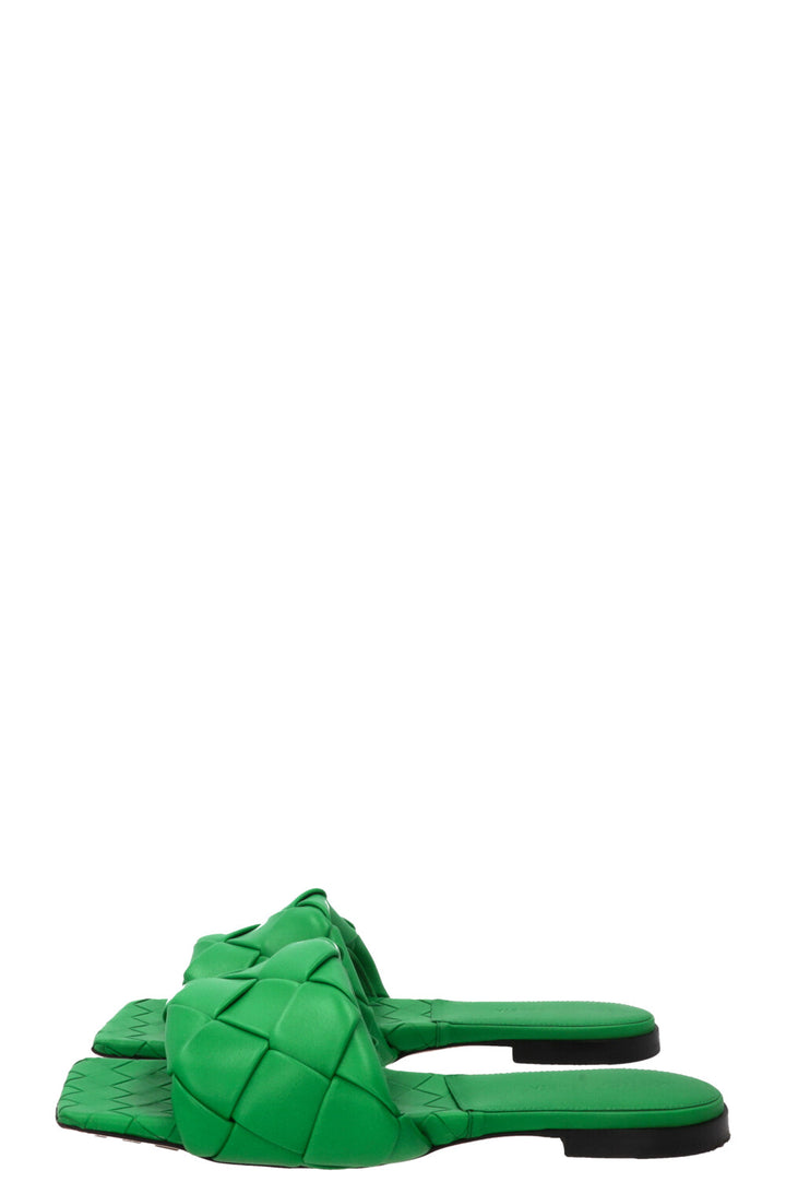 BOTTEGA VENETA Lido Flats Parakeet