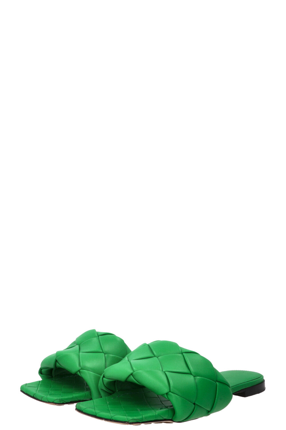 BOTTEGA VENETA Lido Flats Parakeet