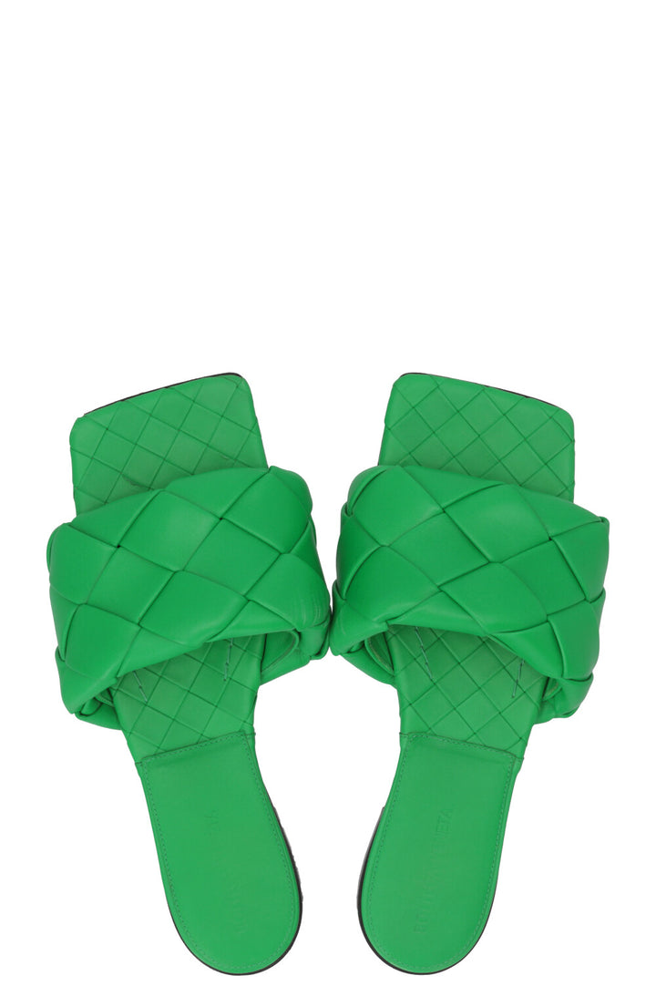 BOTTEGA VENETA Lido Flats Parakeet