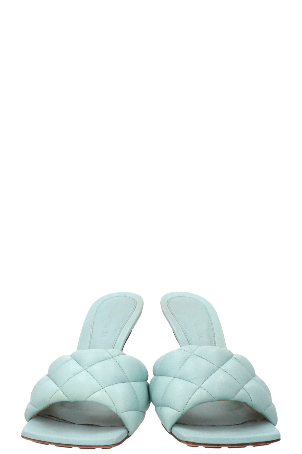 BOTTEGA VENETA Lido Heels Leather Blue