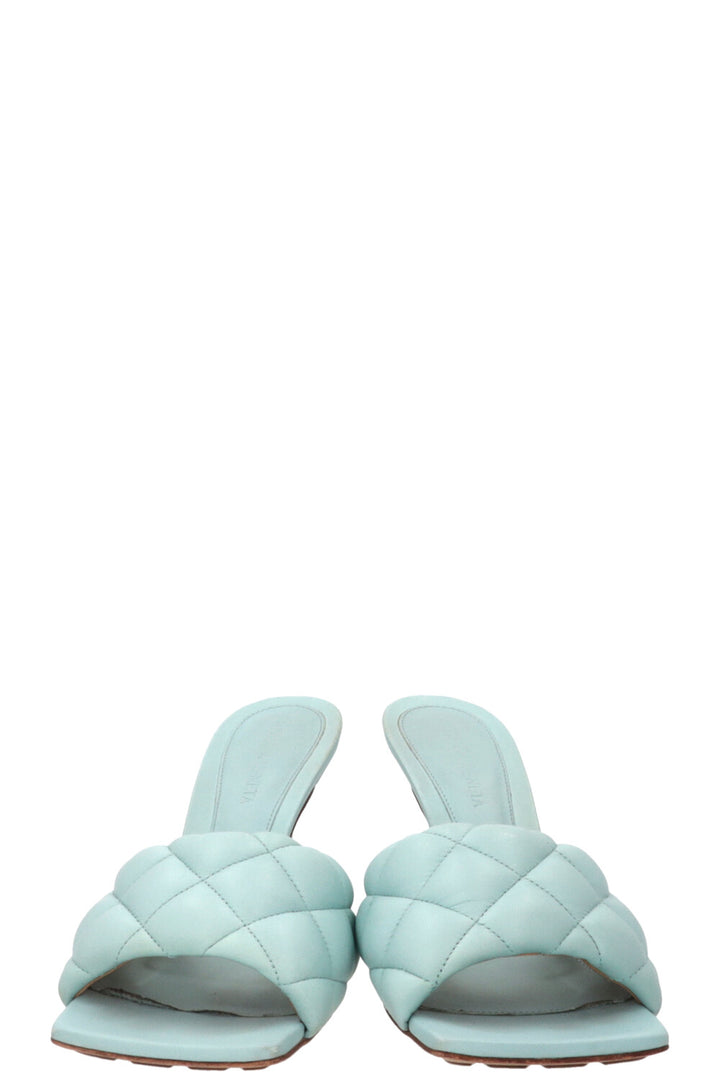 BOTTEGA VENETA Lido Heels Leather Blue