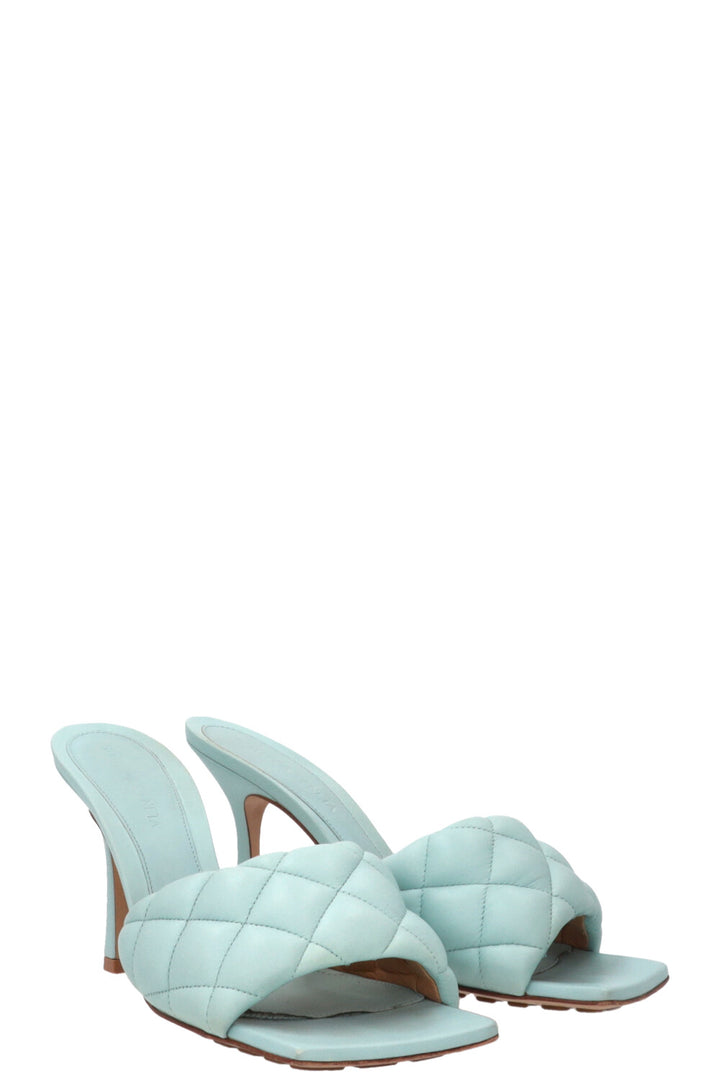 BOTTEGA VENETA Lido Heels Leather Blue