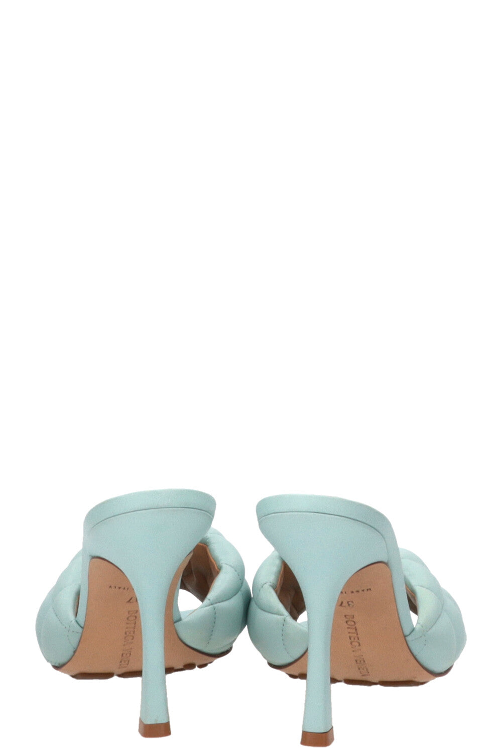 BOTTEGA VENETA Lido Heels Leather Blue