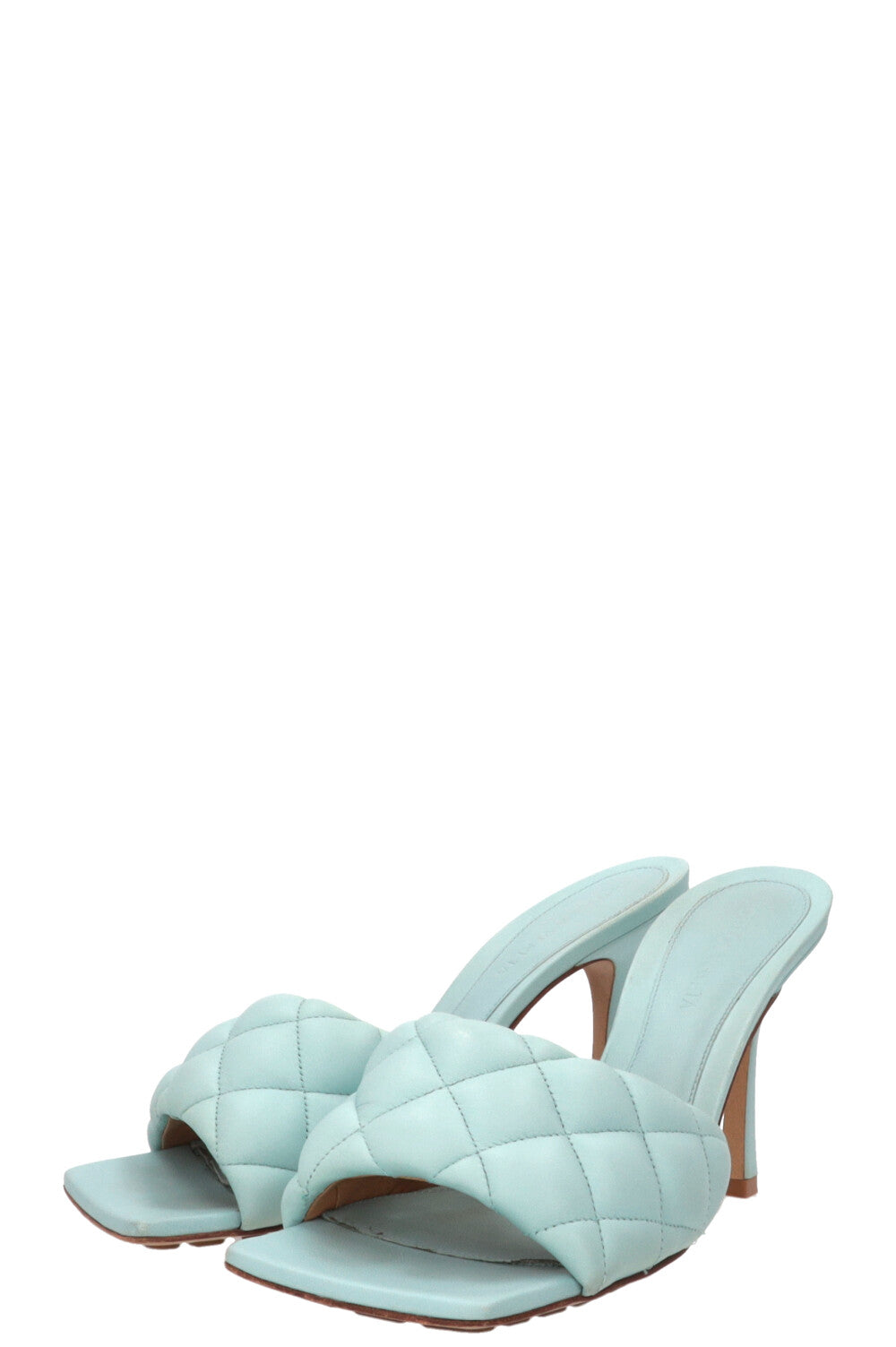 BOTTEGA VENETA Lido Heels Leather Blue