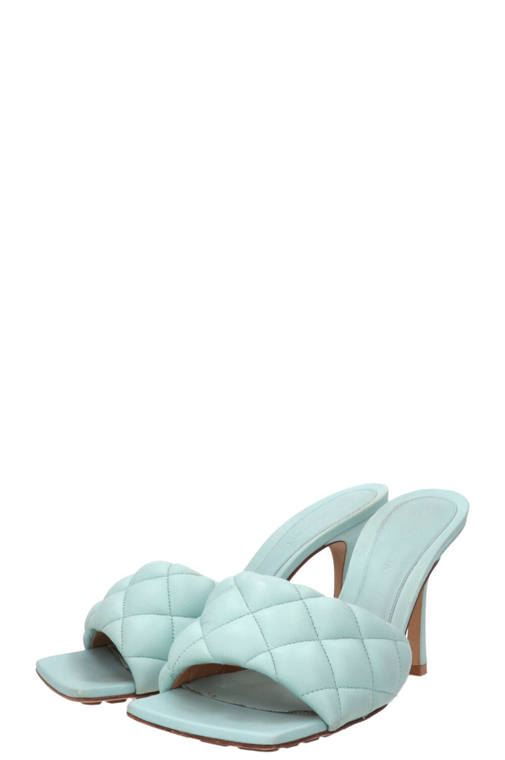 BOTTEGA VENETA Lido Heels Leather Blue