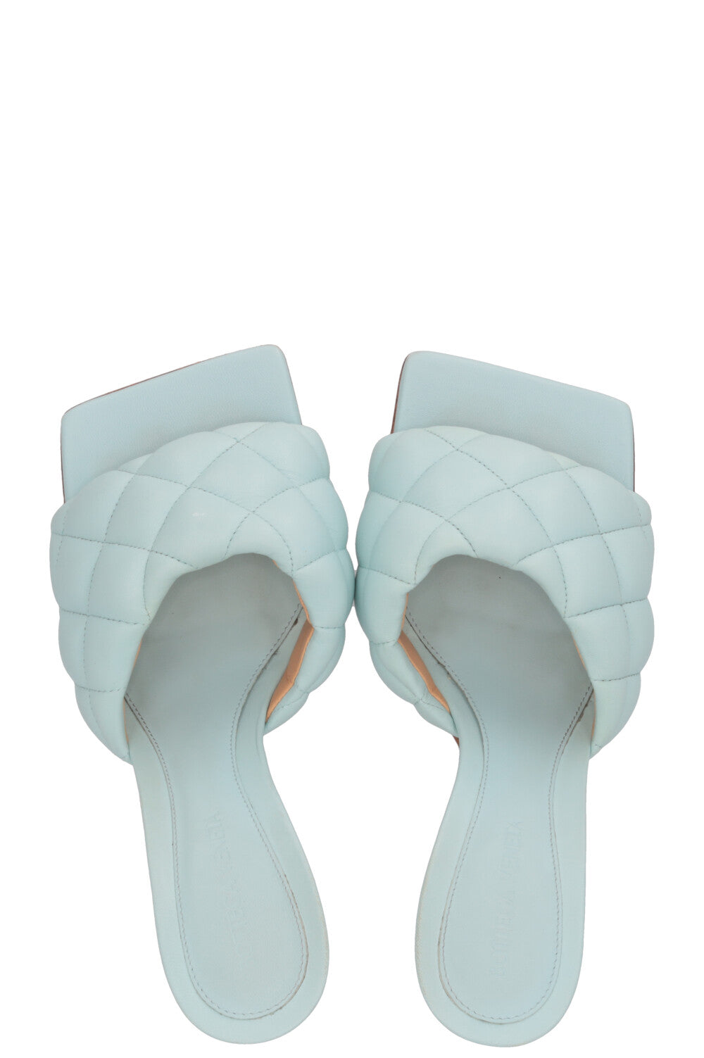 BOTTEGA VENETA Lido Heels Leather Blue