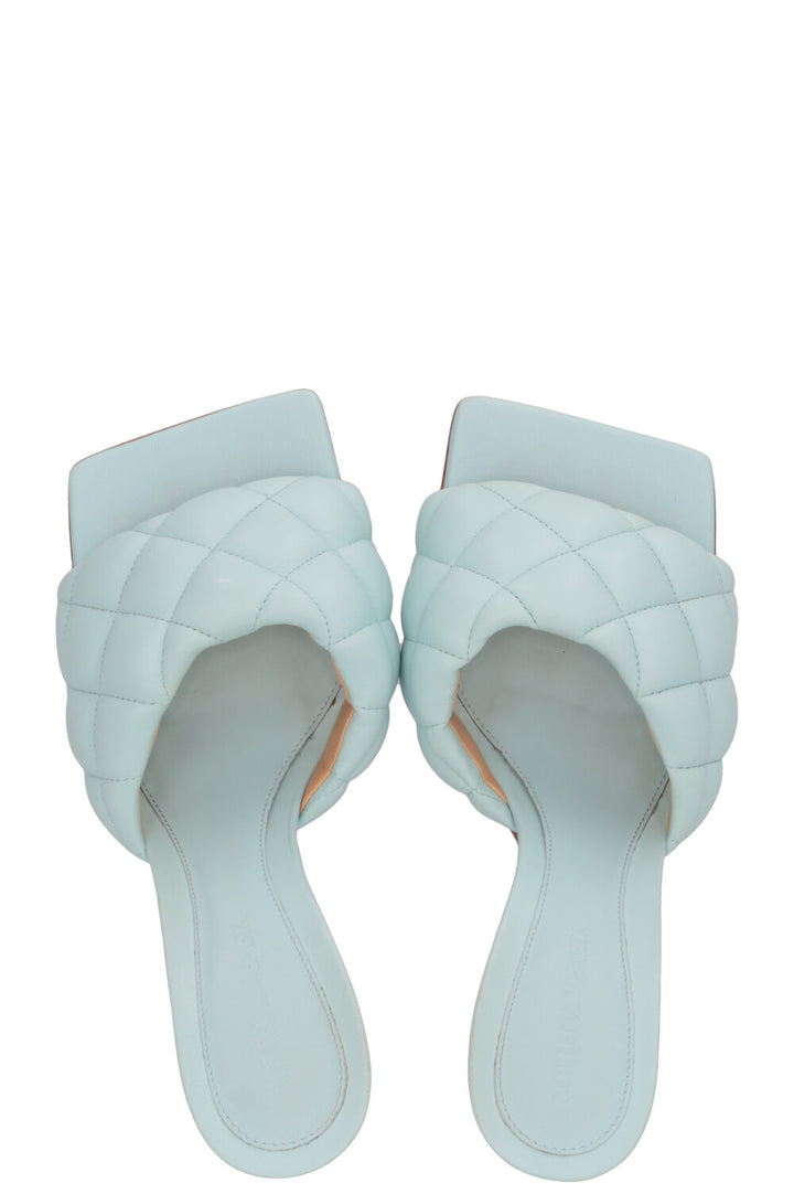 BOTTEGA VENETA Lido Heels Leather Blue