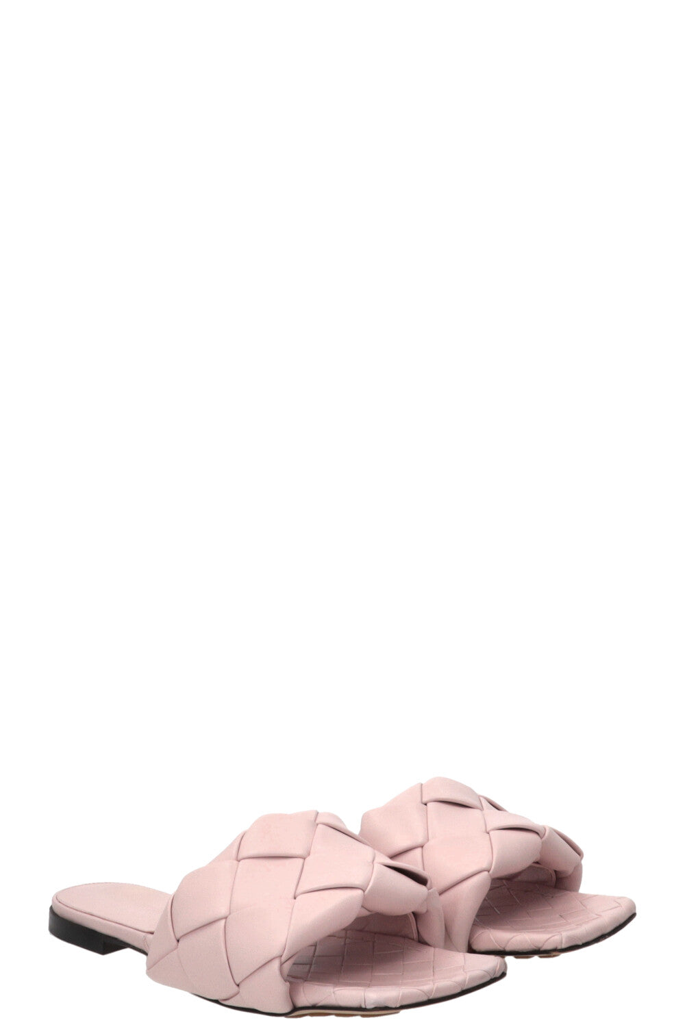 BOTTEGA VENETA Lido Sandals Leather Light Pink
