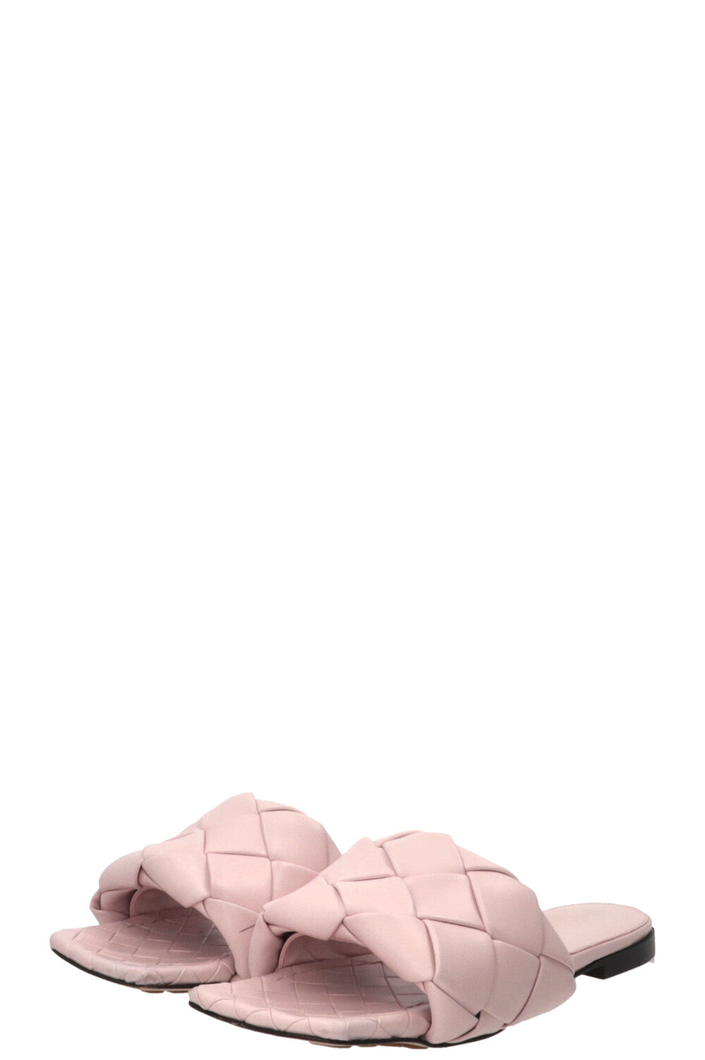 BOTTEGA VENETA Lido Sandals Leather Light Pink