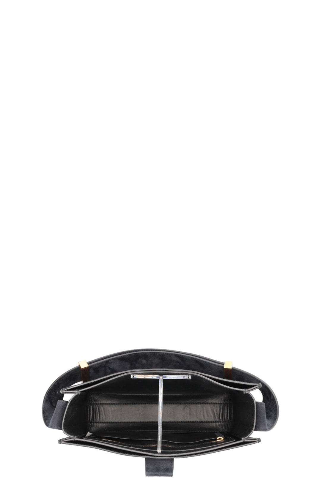 BOTTEGA VENETA Sac Marie en daim bleu marine