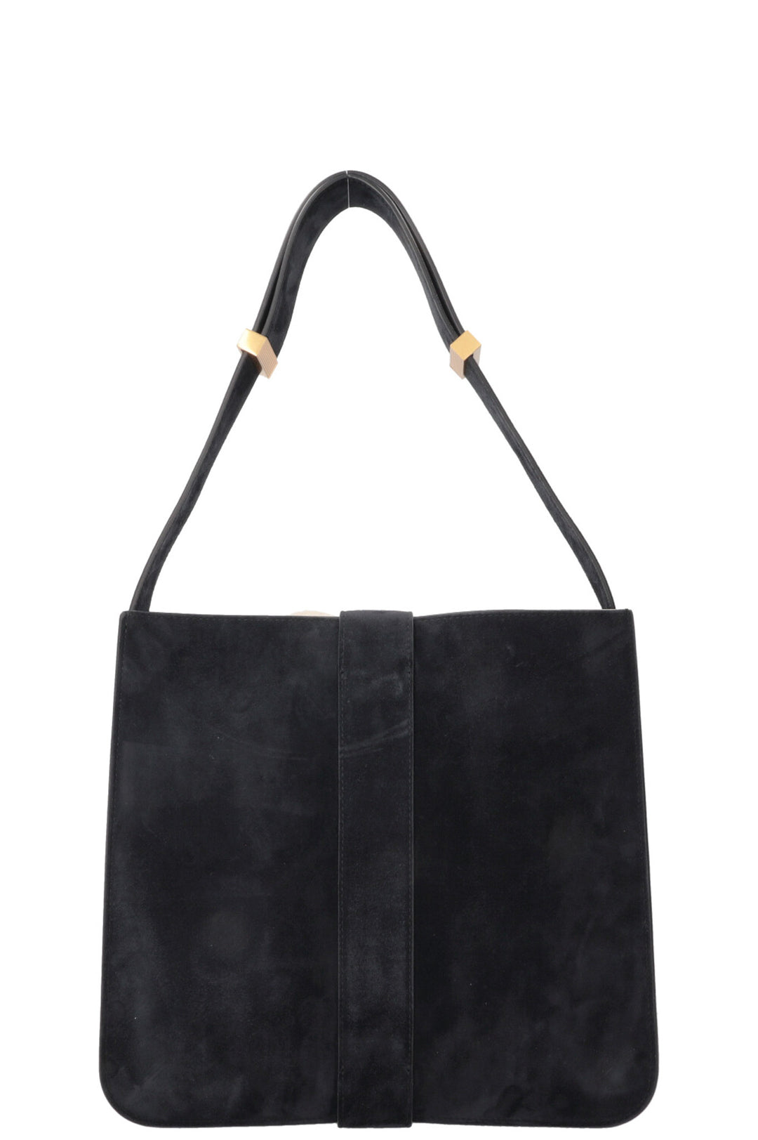 BOTTEGA VENETA Sac Marie en daim bleu marine
