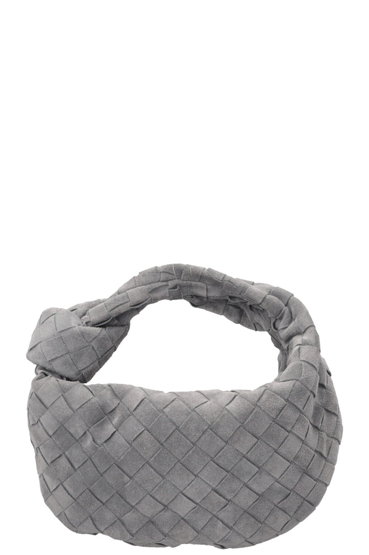 BOTTEGA VENETA Mini Jodie Intrecciato Daim Gris