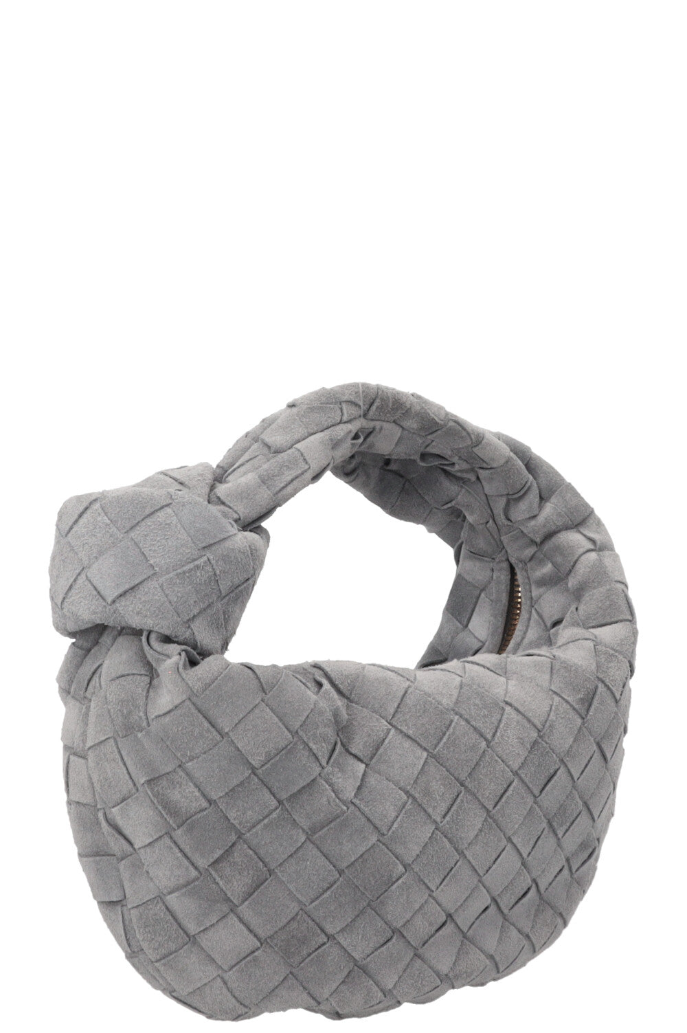 BOTTEGA VENETA Mini Jodie Intrecciato Daim Gris