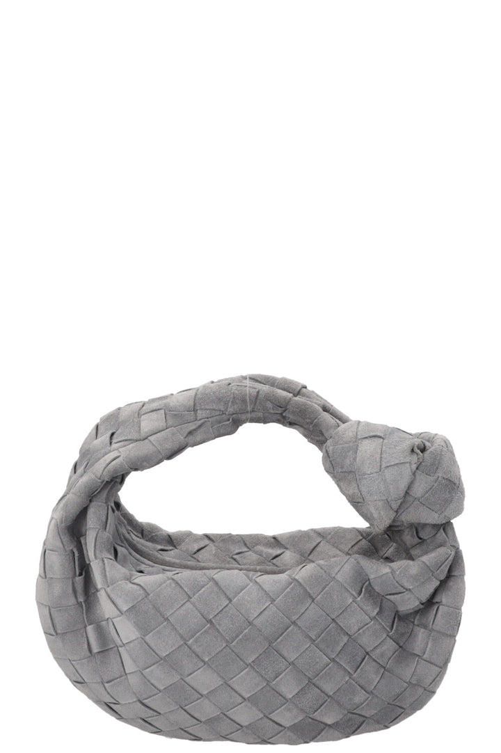 BOTTEGA VENETA Mini Jodie Intrecciato Daim Gris