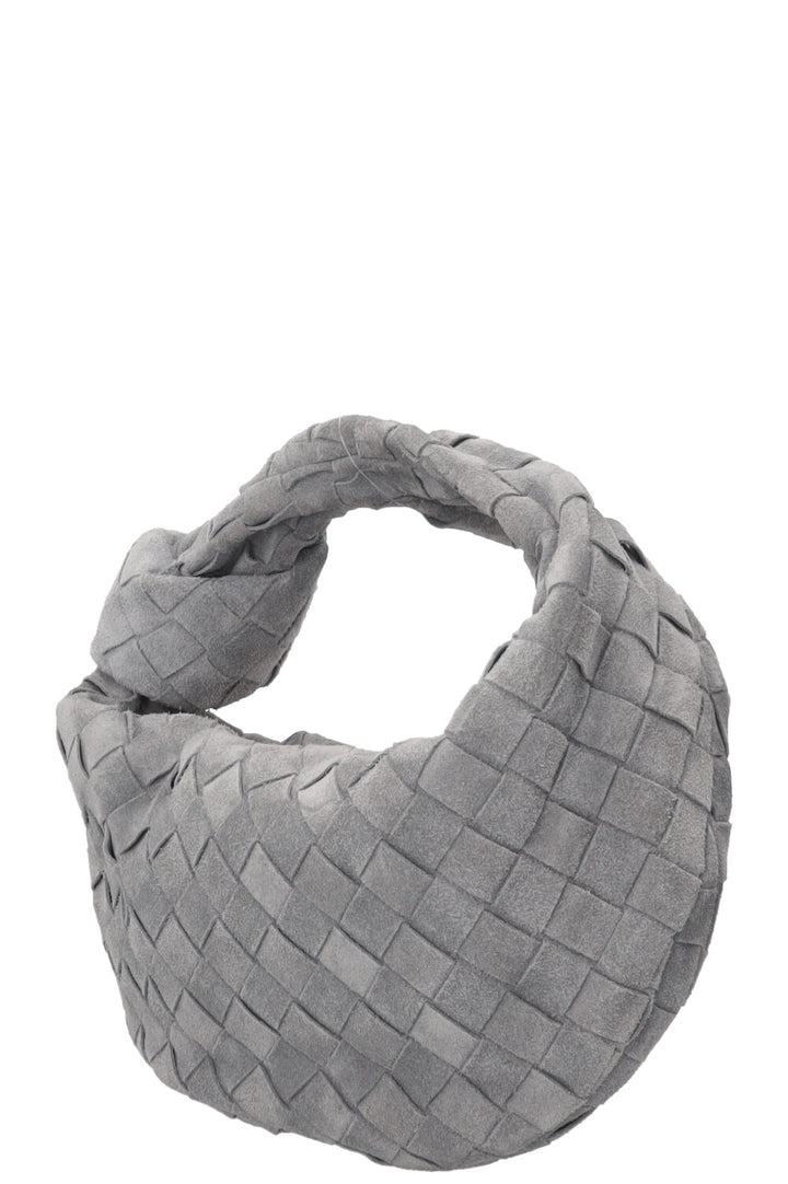 BOTTEGA VENETA Mini Jodie Intrecciato Daim Gris