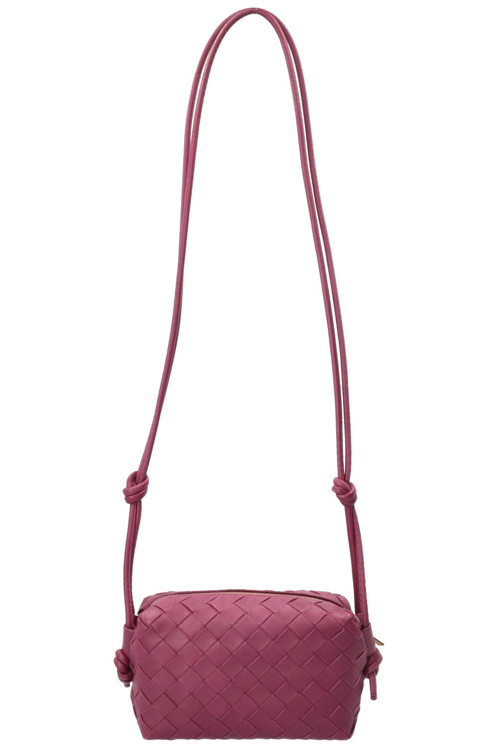 BOTTEGA VENETA Mini Loop Camera Bag Leather Pink
