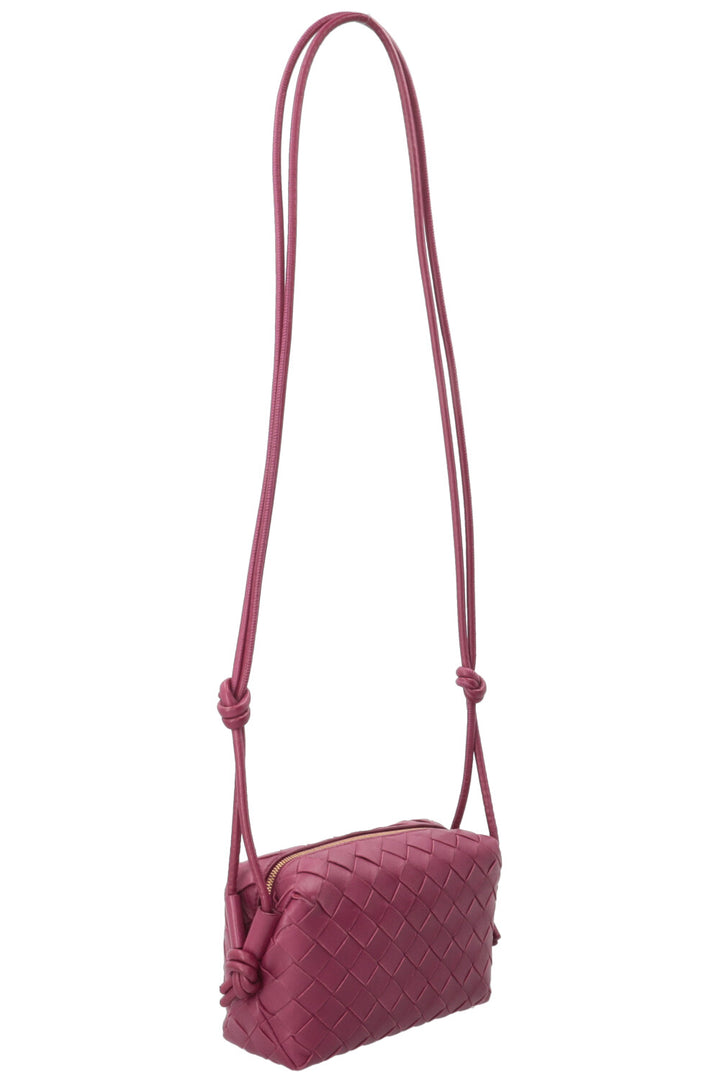 BOTTEGA VENETA Mini Loop Camera Bag Leather Pink
