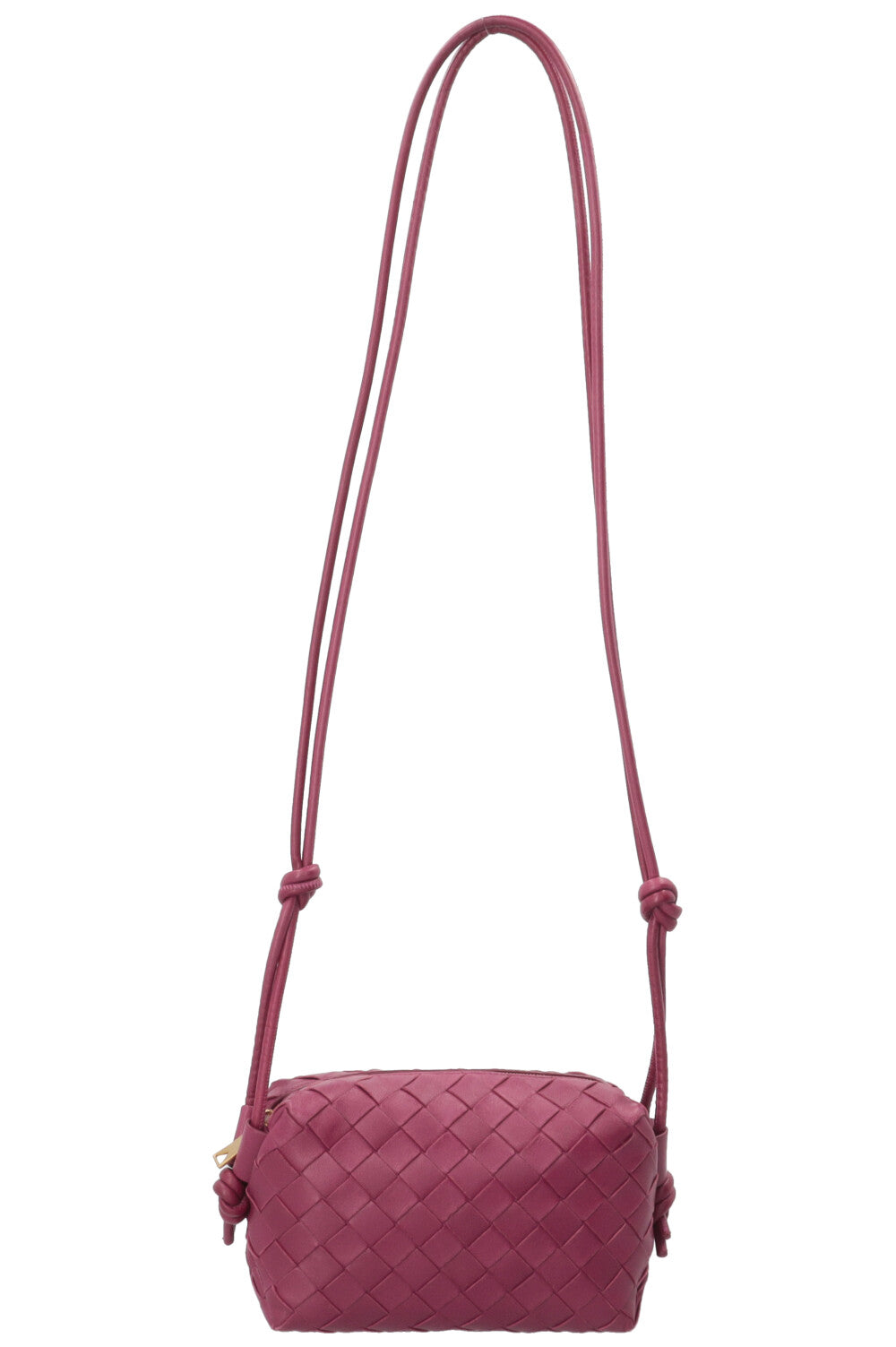 BOTTEGA VENETA Mini Loop Camera Bag Leather Pink