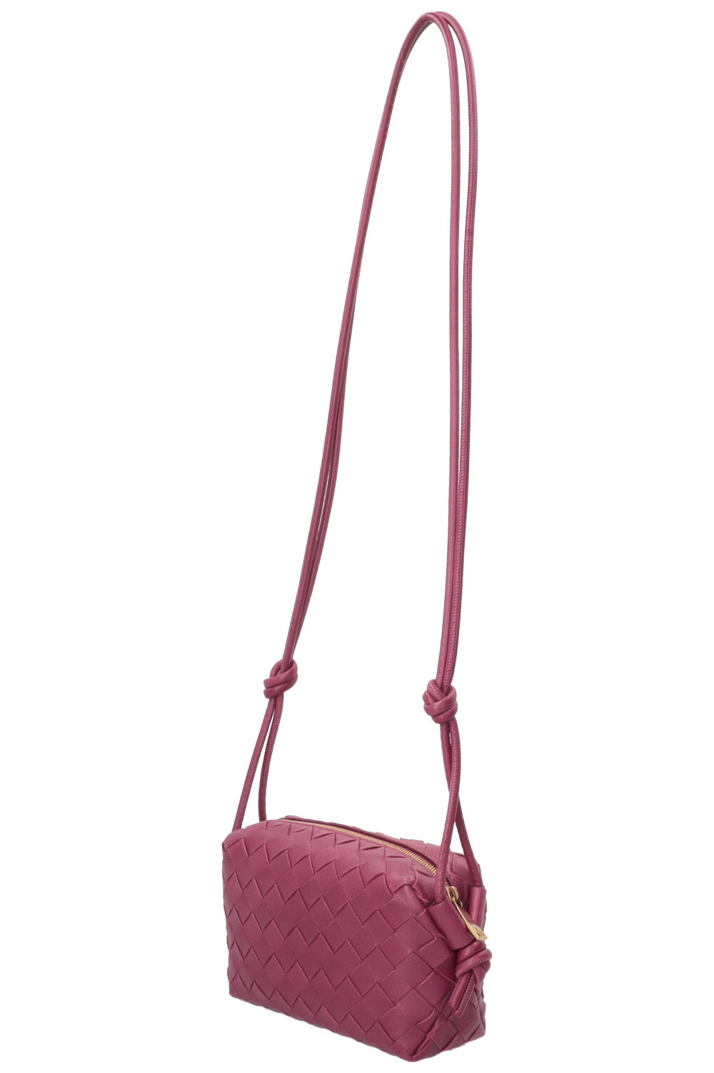 BOTTEGA VENETA Mini Loop Camera Bag Leather Pink