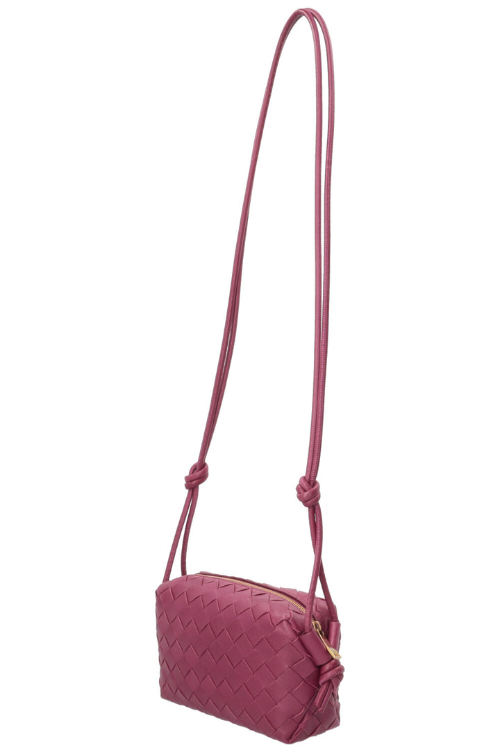 BOTTEGA VENETA Mini Loop Camera Bag Leather Pink