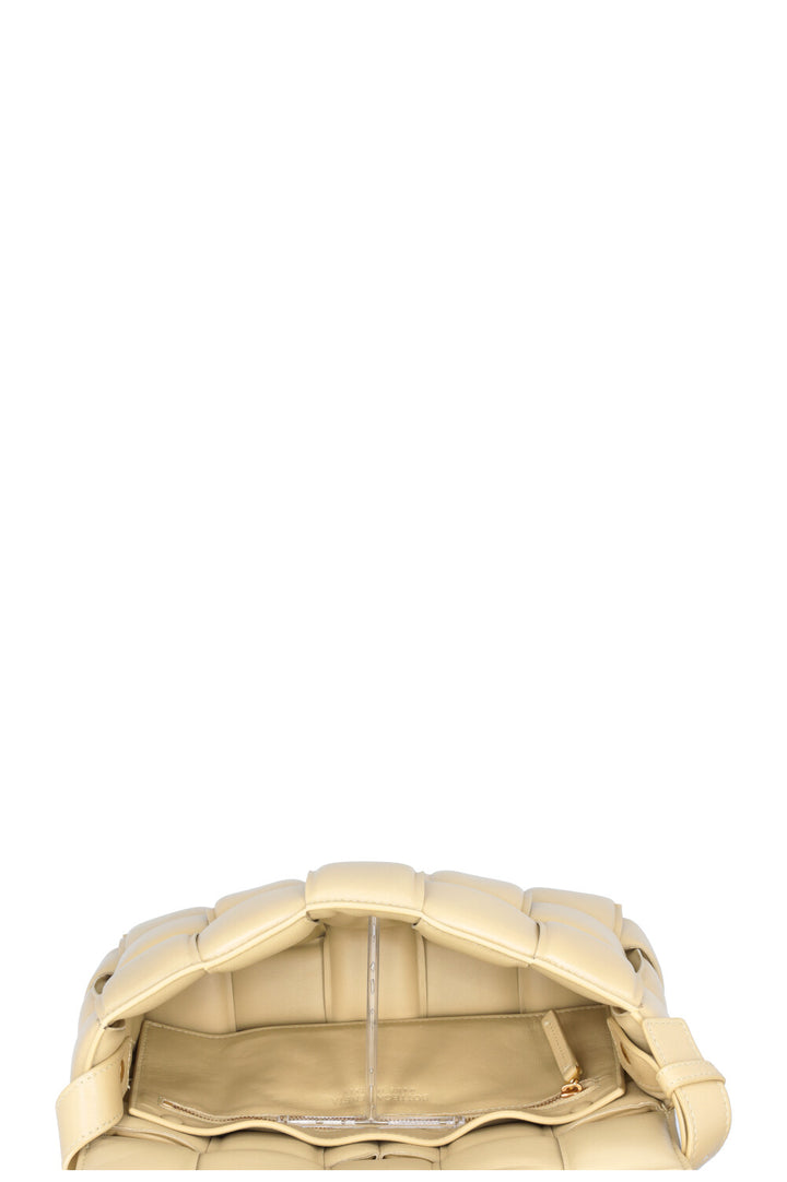 BOTTEGA VENETA Padded Casette Crossbody Bag Butter Yellow