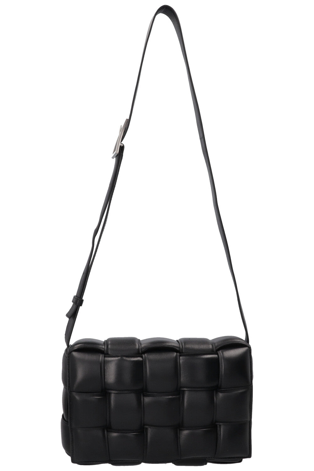 BOTTEGA VENETA Padded Cassette Bag Leather Black