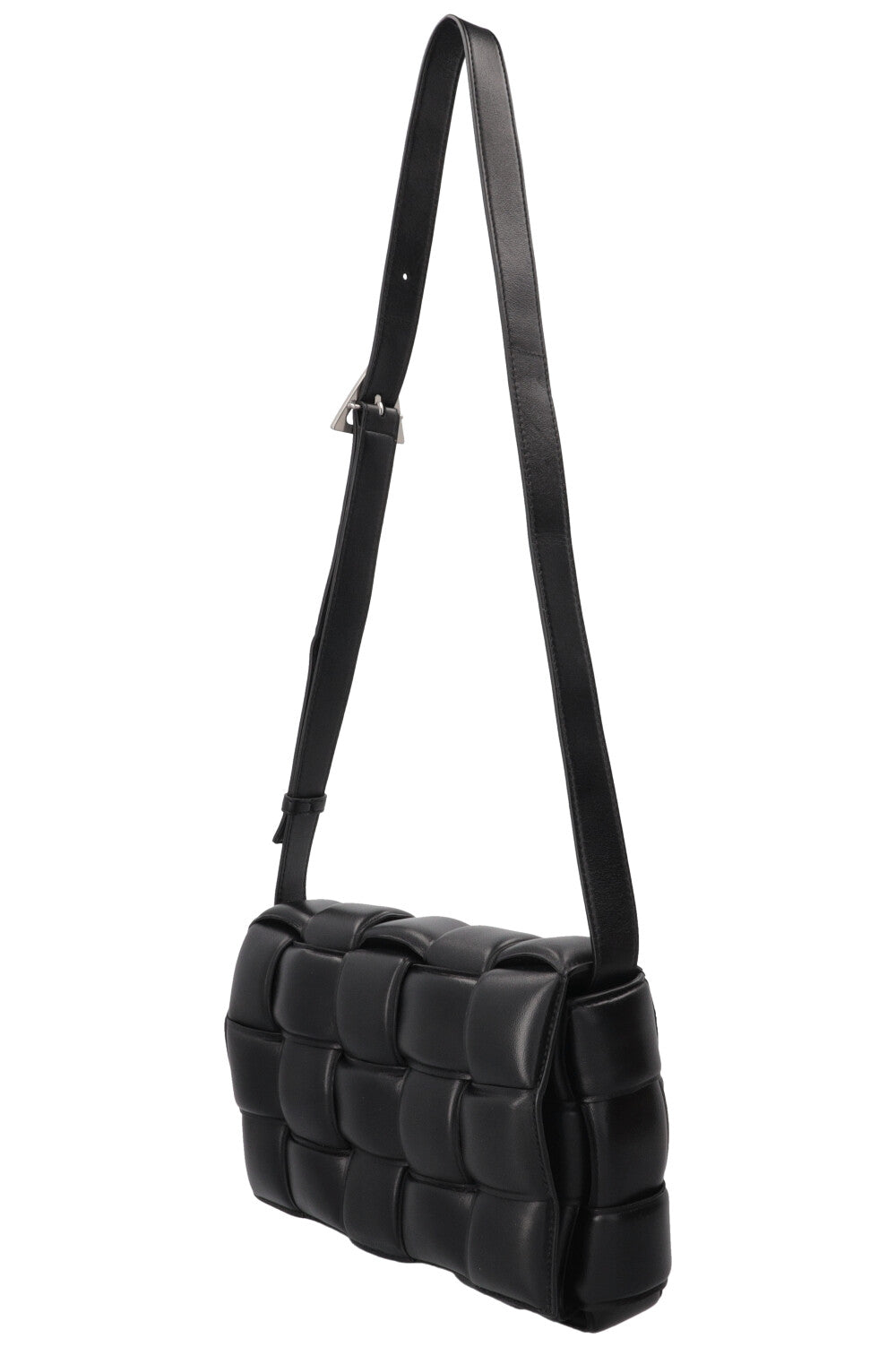 BOTTEGA VENETA Padded Cassette Bag Leather Black