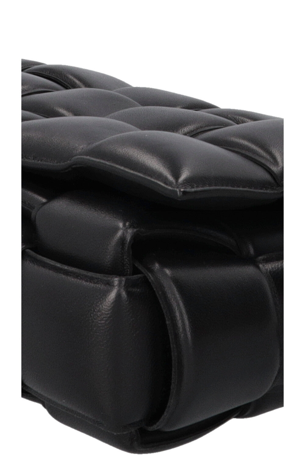 BOTTEGA VENETA Padded Cassette Bag Leather Black