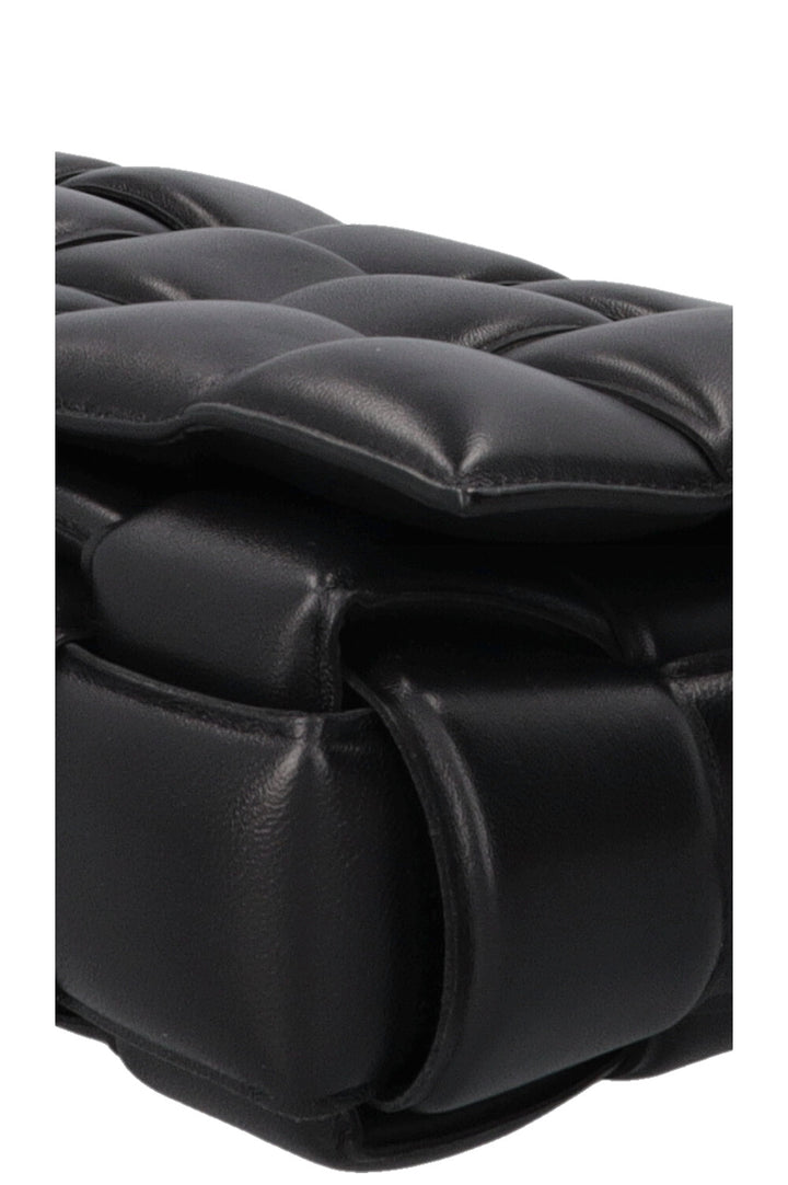 BOTTEGA VENETA Padded Cassette Bag Leather Black
