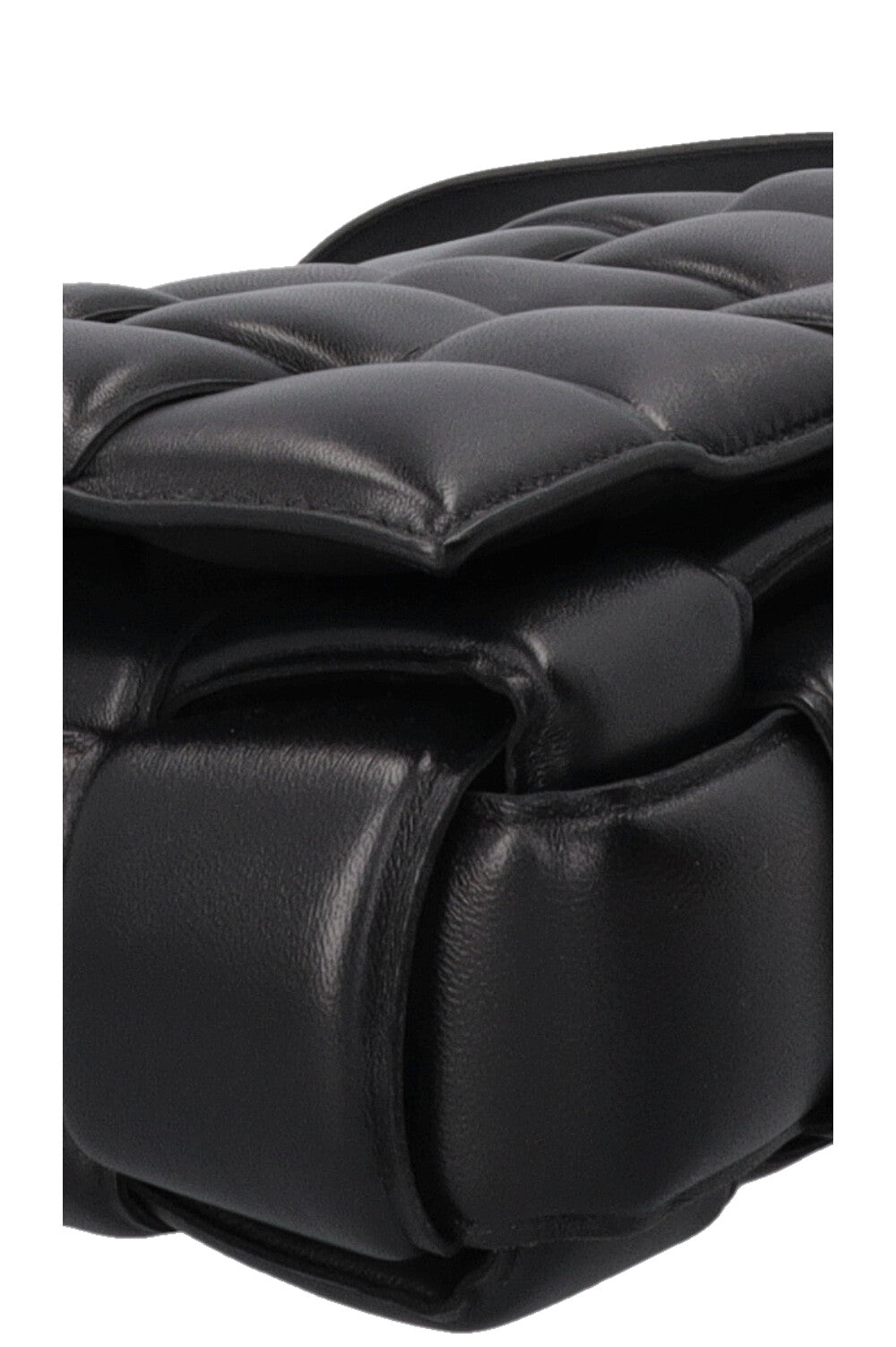 BOTTEGA VENETA Padded Cassette Bag Leather Black