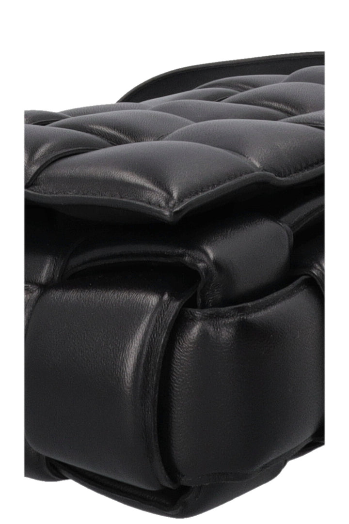 BOTTEGA VENETA Padded Cassette Bag Leather Black