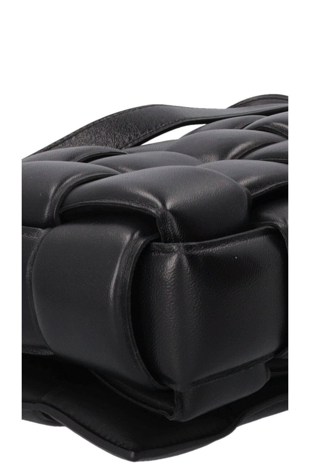 BOTTEGA VENETA Padded Cassette Bag Leather Black