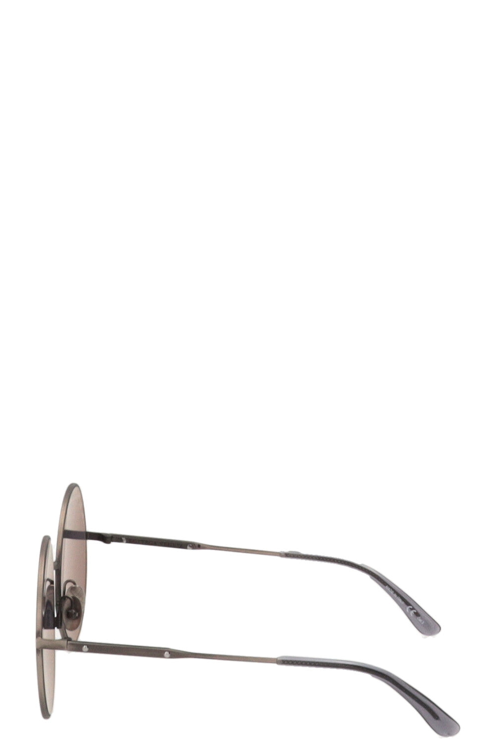 BOTTEGA VENETA Round Sunglasses Grey Black BV0190S