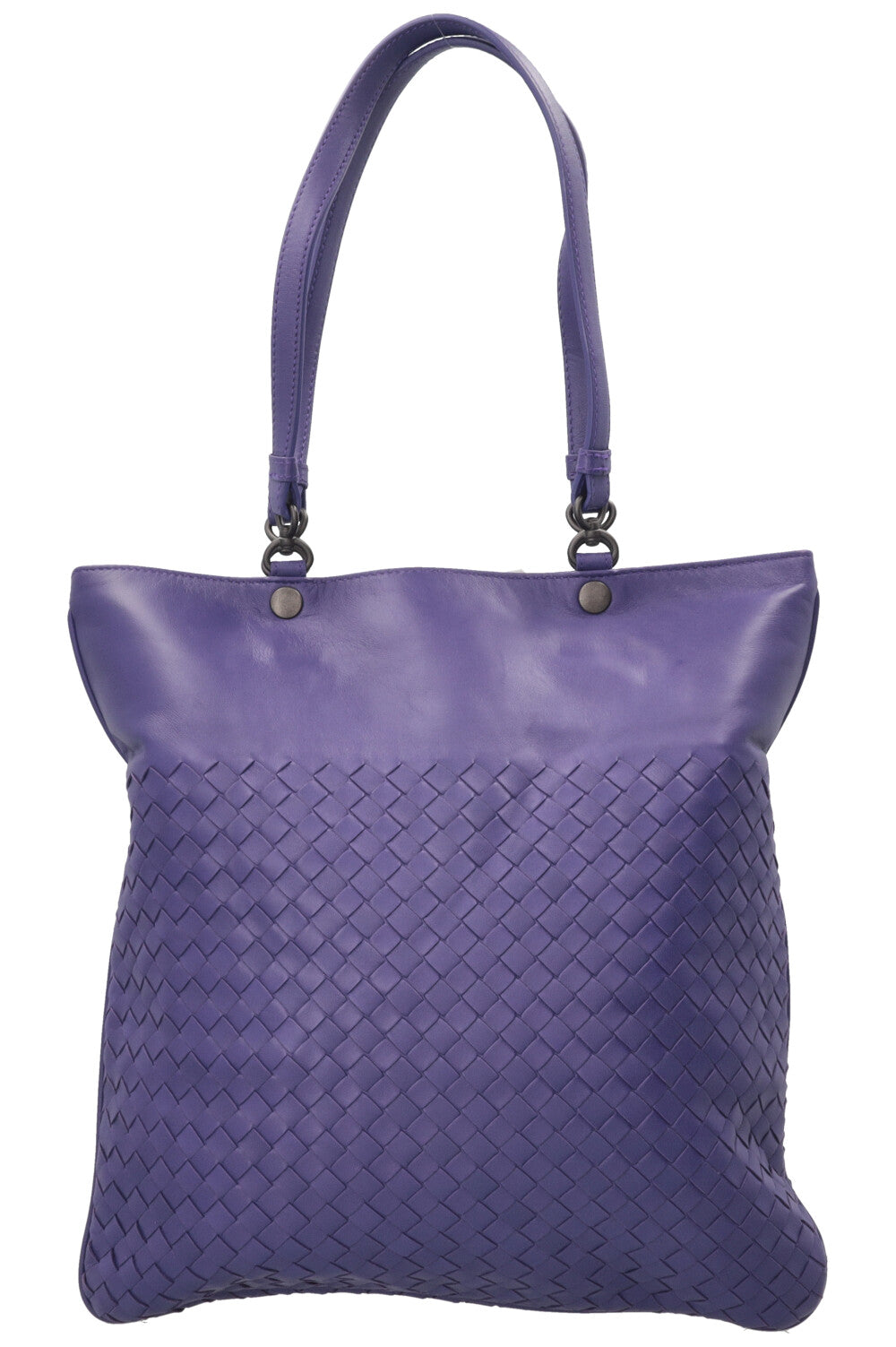 BOTTEGA VENETA Intrecciato Shopping Tote Purple