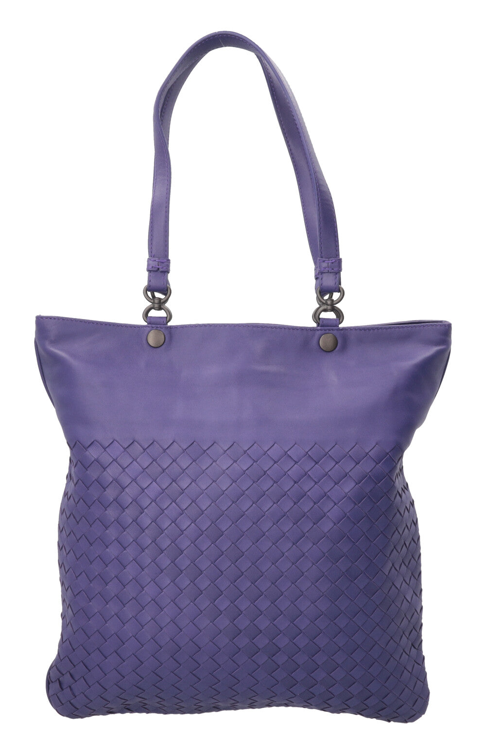 BOTTEGA VENETA Intrecciato Shopping Tote Purple