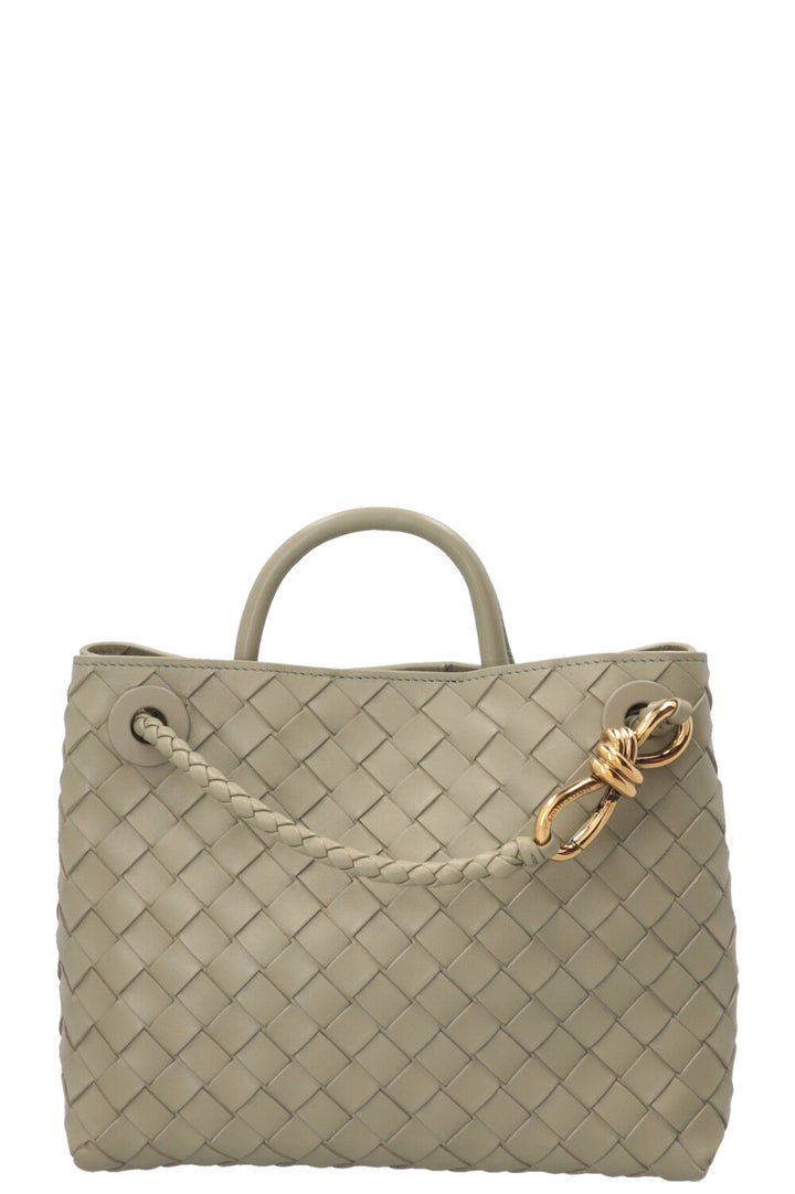 BOTTEGA VENETA Small Andiamo Tote Leather Sage
