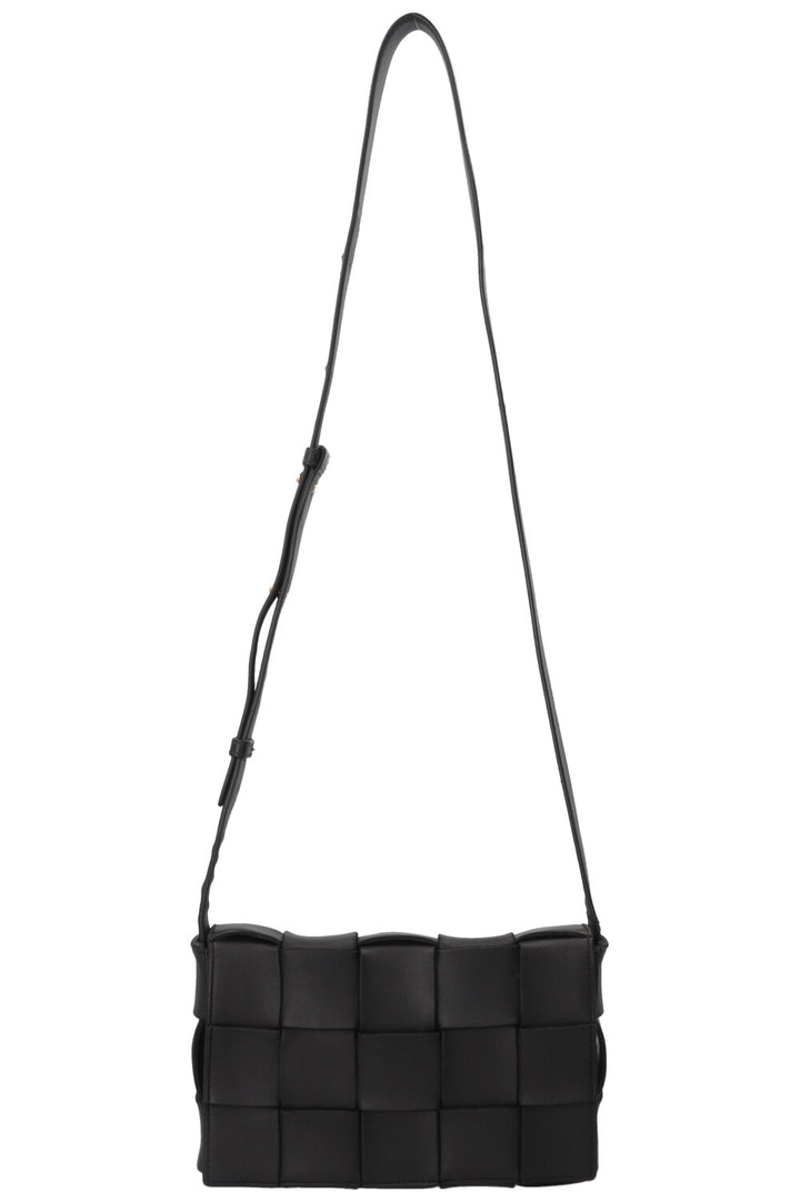 BOTTEGA VENETA Small Intrecciato Cassette Bag Leather Black