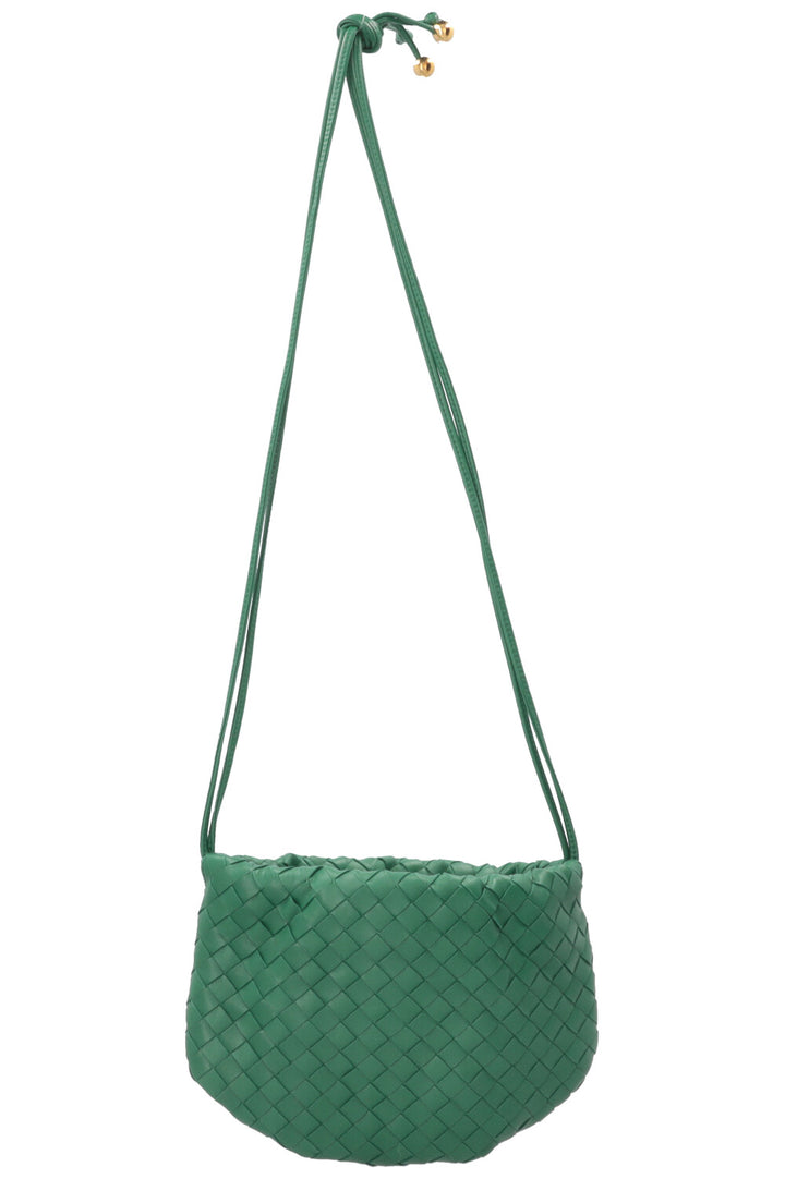 BOTTEGA VENETA The Mini Bulb Crossbody Bag Leather Parakeet