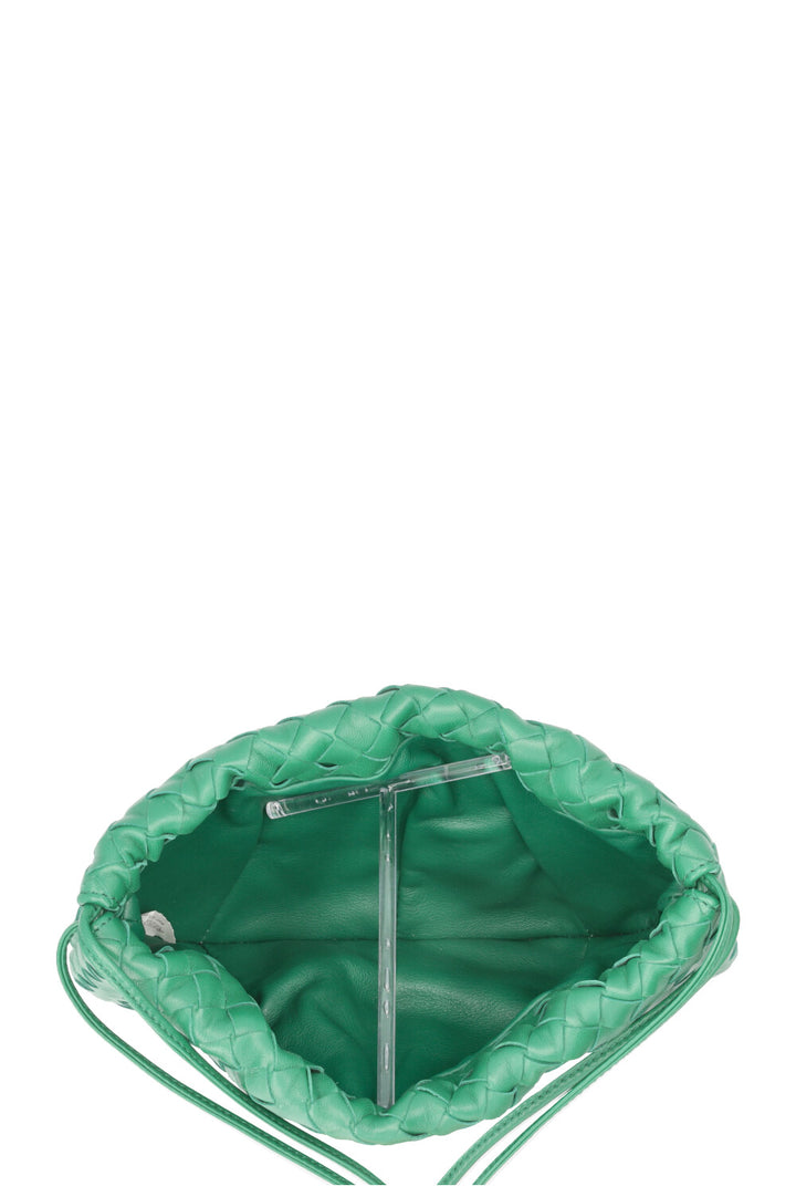 BOTTEGA VENETA The Mini Bulb Crossbody Bag Leather Parakeet