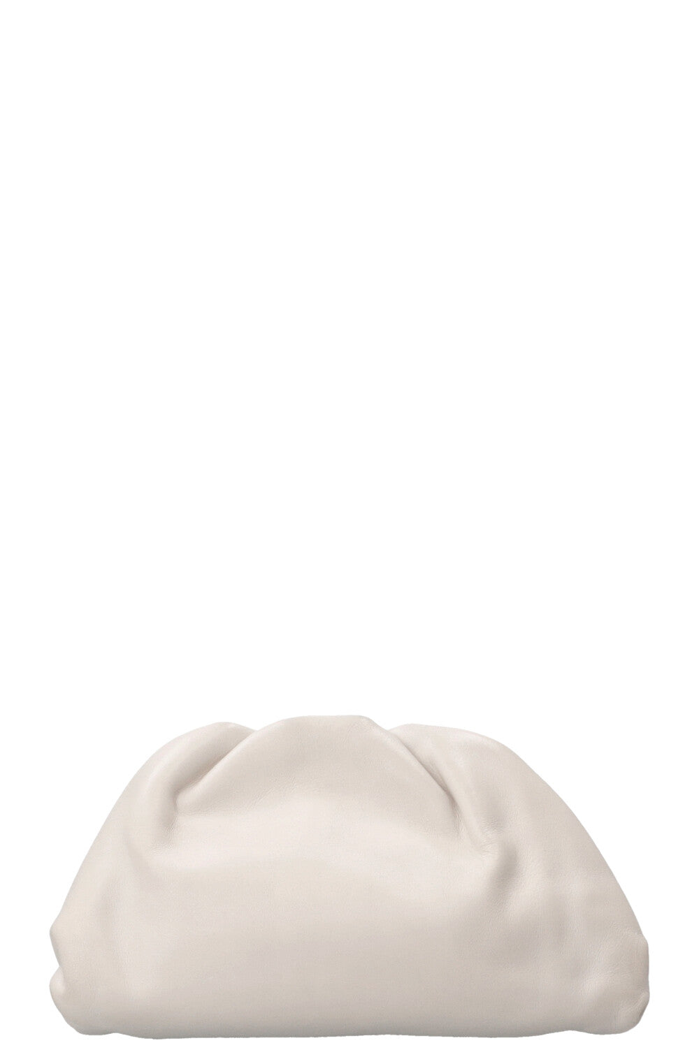 BOTTEGA VENETA The Mini Pouch Clutch White