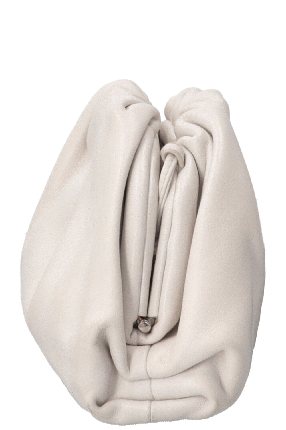 BOTTEGA VENETA The Mini Pouch Clutch White