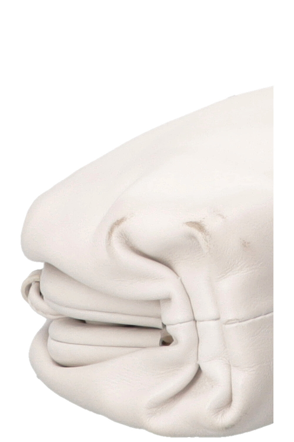 BOTTEGA VENETA The Mini Pouch Clutch White