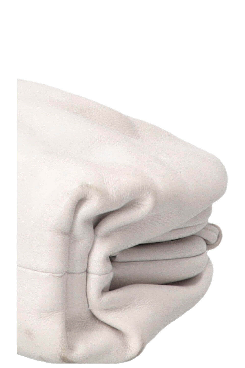BOTTEGA VENETA The Mini Pouch Clutch White