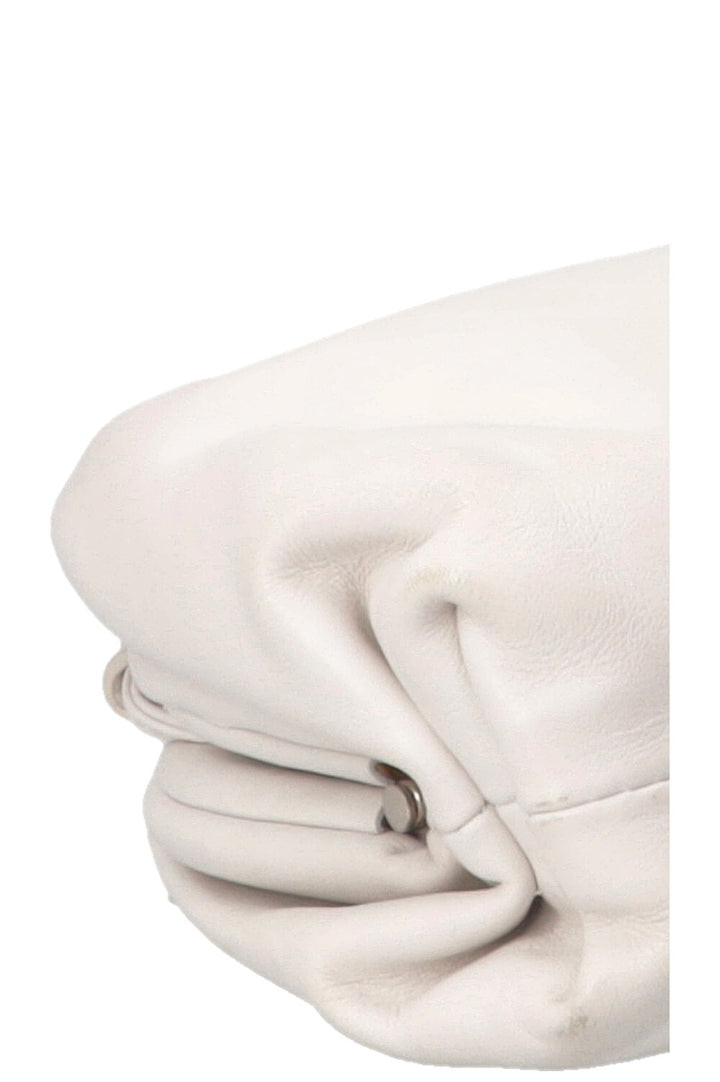 BOTTEGA VENETA The Mini Pouch Clutch White