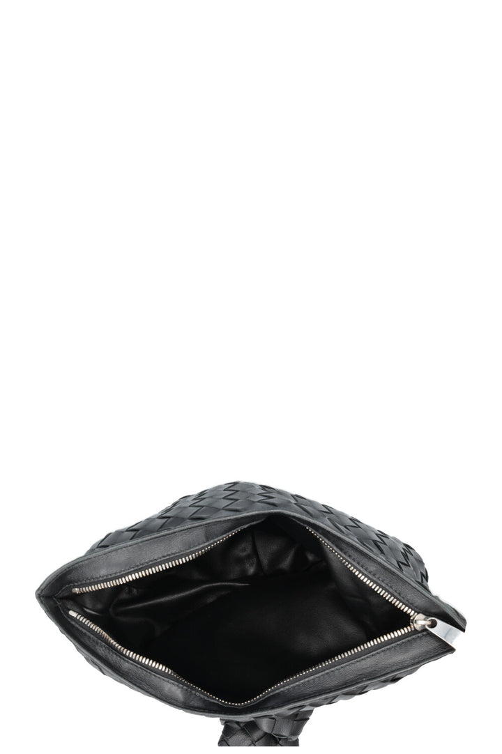 BOTTEGA VENETA Sac à main Twist moyen en Nappa noir